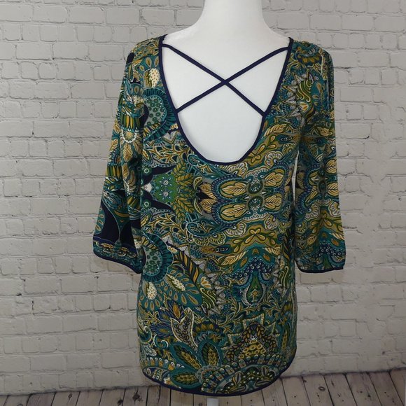 NWOT Pink Owl Open-Back Top - Picture 5 of 8